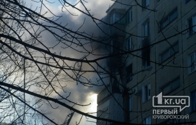 В Кривом Роге в доме по ул. Коротченко горели две квартиры