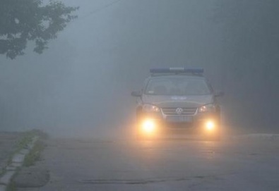 ГАИ предупреждает водителей о тумане и гололедице