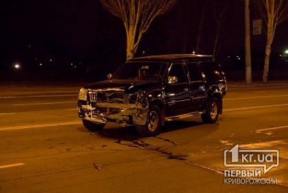 В Кривом Роге внедорожник столкнулся с «Kia»