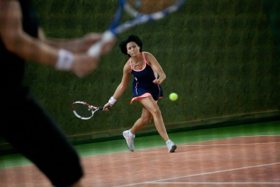 В Кривом Роге поклонниц большого тенниса собрал вместе турнир «Украиночка»