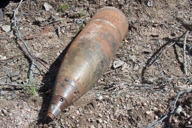 В Кривом Роге был обнаружен и обезврежен артиллерийский снаряд