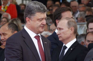 Порошенко и Путин договорились о выполнении Минского протокола