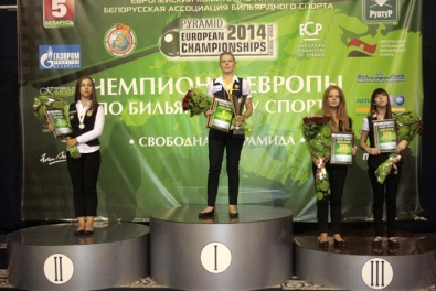 Криворожанка Мария Пудовкина взяла бронзу на чемпионате Украины по бильярдному спорту