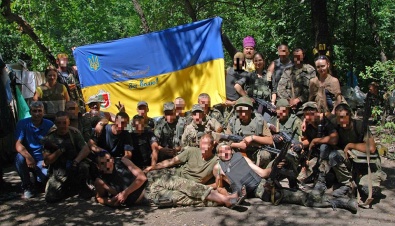 Священнослужители и психологи из Кривого Рога посетили батальон «Кривбасс» в зоне АТО