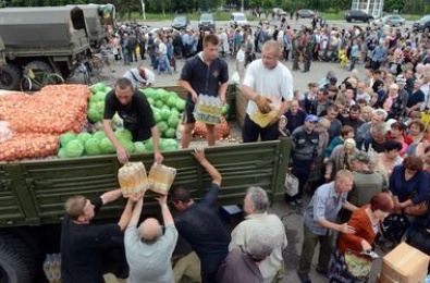 Днепропетровщина направила 170 тонн гуманитарной помощи в Луганскую область
