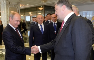 Порошенко призвал Россию, Беларусь и Казахстан поддержать его мирный план по Донбассу