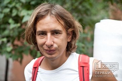 Фруктозабег на тысячи километров. В Кривой Рог прибежал россиянин Алексей Ильмухин