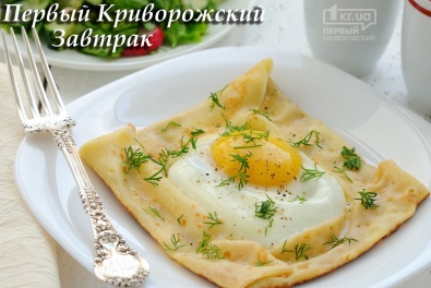 «Первый Криворожский Завтрак». Панини с жареным яйцом