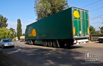 С первого июня в Кривом Роге ограничат движение грузовых автомобилей