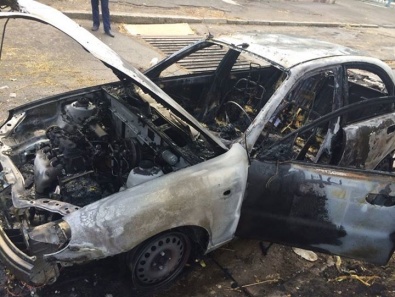 На Днепропетровщине взорвали машину депутата Верховной Рады