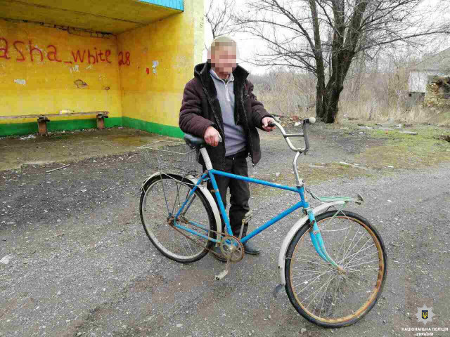 Под Кривым Рогом мужчина собирался «долго гнать» краденый велосипед