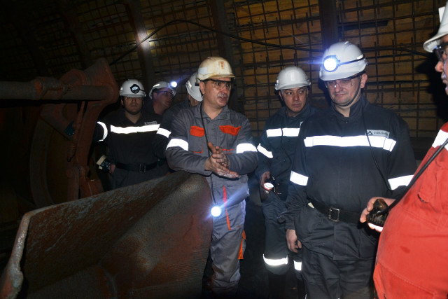 На шахте «Юбилейная» рудника «Суха Балка» провели уникальный тренинг