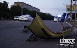 Не проскочил: в Кривом Роге авто службы госохраны столкнулось с Daewoo Lanos