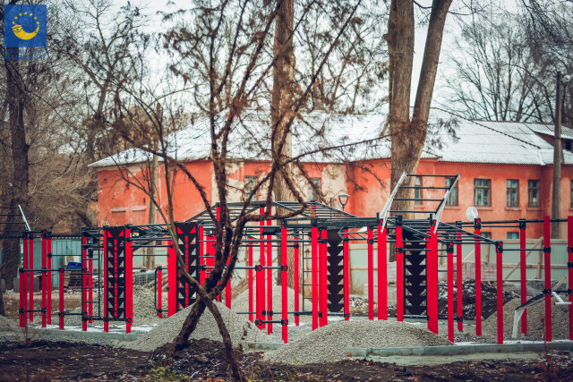 Гданцівський парк: величезний воркаут-майданчик, фонтанчики з питною водою та висадка нових дерев (фото реконструкції)