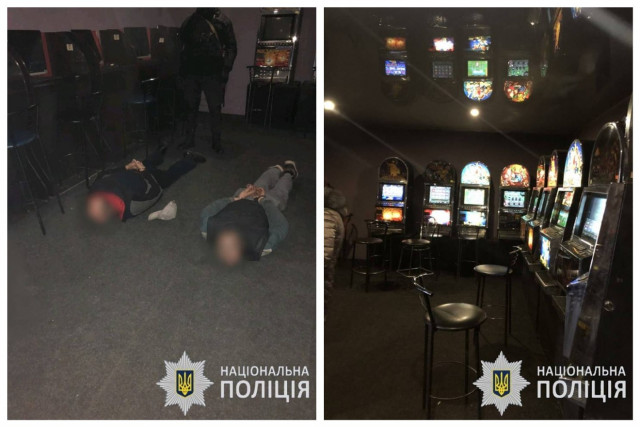 В Днепропетровской области правоохранители прекратили деятельность сети игорных заведений