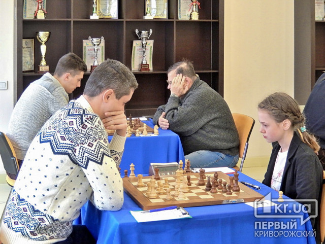 Криворожские шахматисты поборолись за кубок чемпиона города