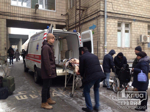 Вячеслава Волка, раненого на учениях в Кривом Роге, привезли в Киев