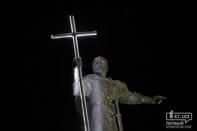Как в Кривом Роге хотят назвать площадь, где установлен самый высокий в Украине памятник Крестителю Руси
