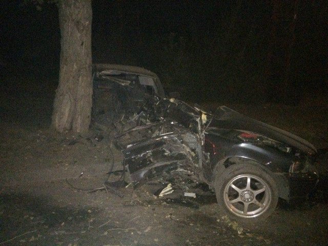 ДТП с пострадавшим: криворожанин на авто врезался в дерево