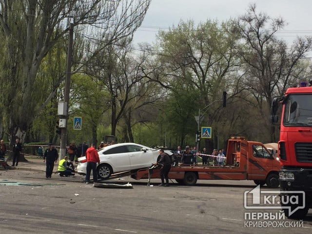 На месте жуткой аварии в Кривом Роге открыли движение транспорта