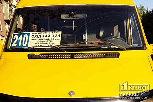 Криворожане заметили опьяненного водителя маршрутки и вызвали полицию