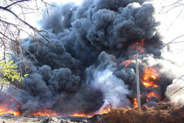 Надзвичайну пожежну небезпеку у Кривому Розі прогнозують синоптики