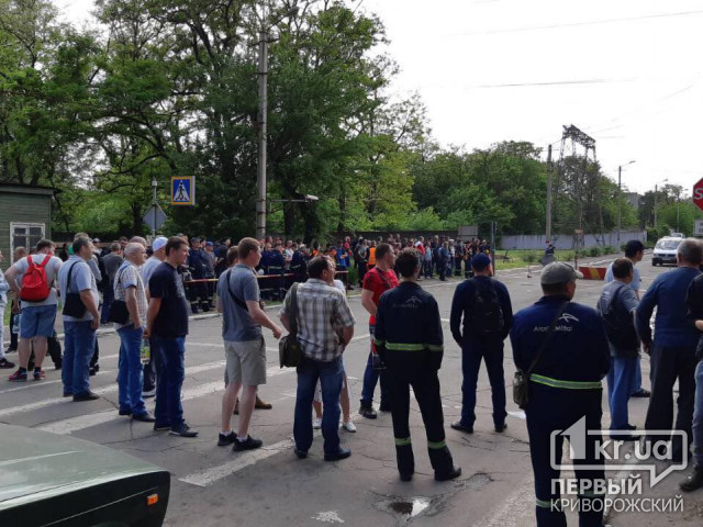 Железнодорожники на АрселорМиттал Кривой Рог устроили забастовку