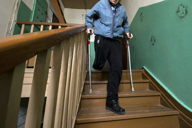 Пенсионер с инвалидностью потерялся в Кривом Роге