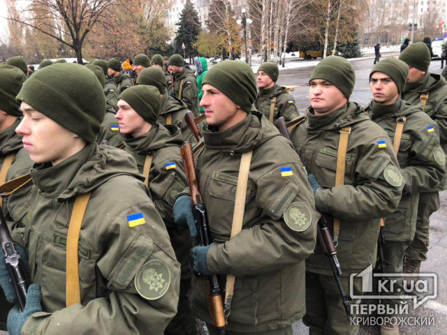 128 військовослужбовців Нацгвардії присягли на вірність народу України