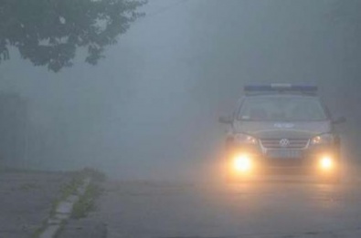 ГАИ предупреждает водителей о дождях и туманах