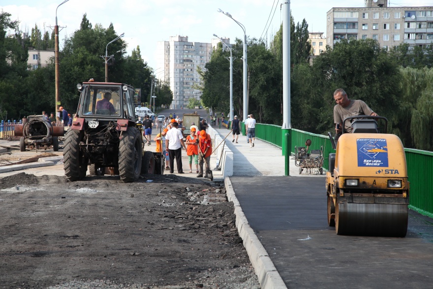 В Кривом Роге мост №7 отремонтируют ко Дню независимости Украины, - городские власти