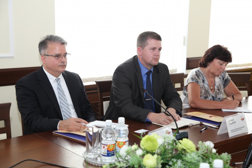 Кривой Рог с рабочим визитом посетили представители посольства США в Украине