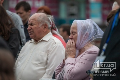 Криворожане помолились за мир в Украине