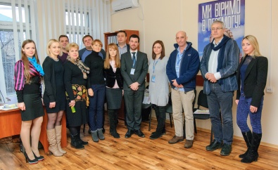 Руководство криворожской городской организации ВО «Батьківщина» встретилось с представителями миссии ОБСЕ