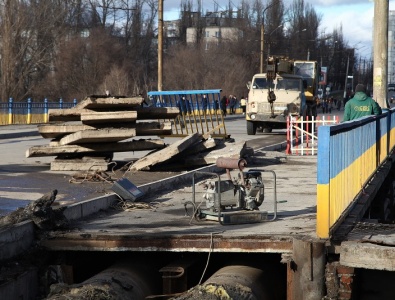 Капремонт обрушившегося в Кривом Роге моста был запланирован на конец февраля - начало марта