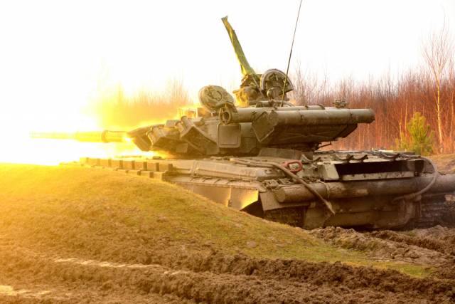 В Днепропетровской области взорвался танк