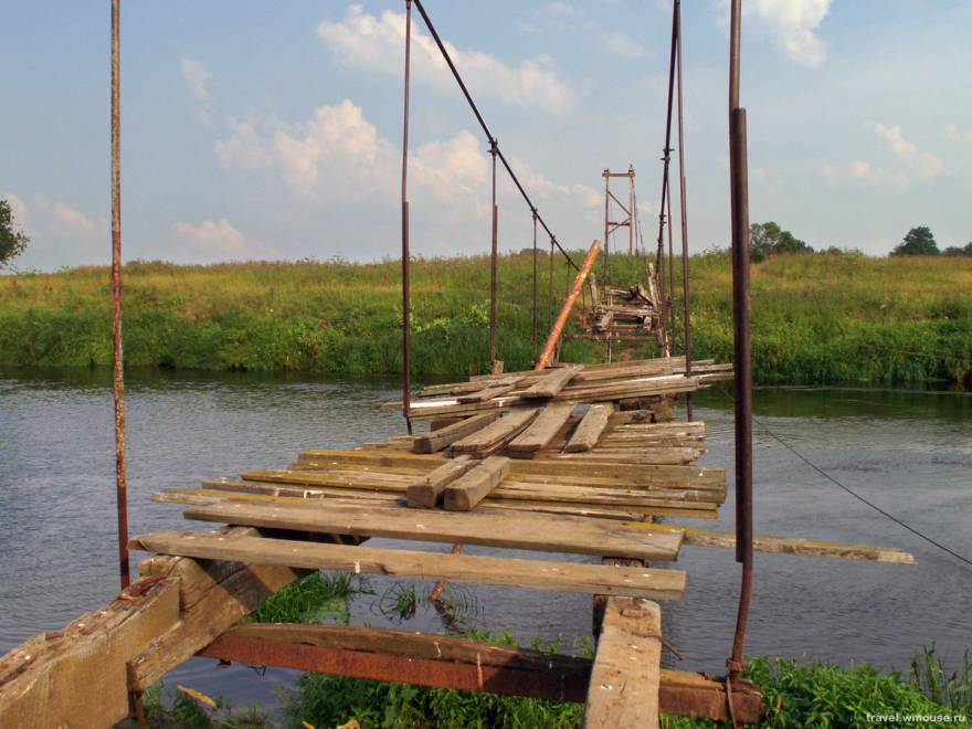 «Свидетели событий»: В Центрально-Городском районе затопило мост
