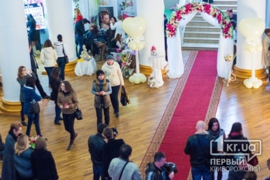 В Кривом Роге прошла выставка «Свадебный салон»