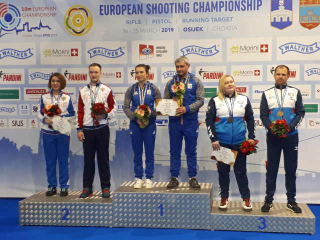 Криворожские стрелки завоевали медали на чемпионате Европы