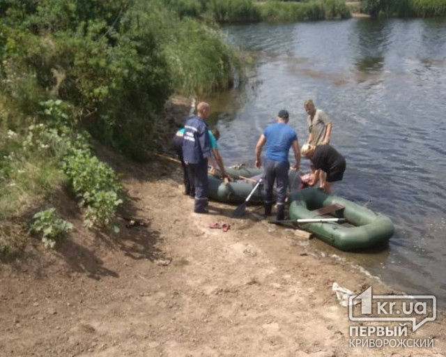 В Криворожском районе посреди реки обнаружен труп мужчины в лодке