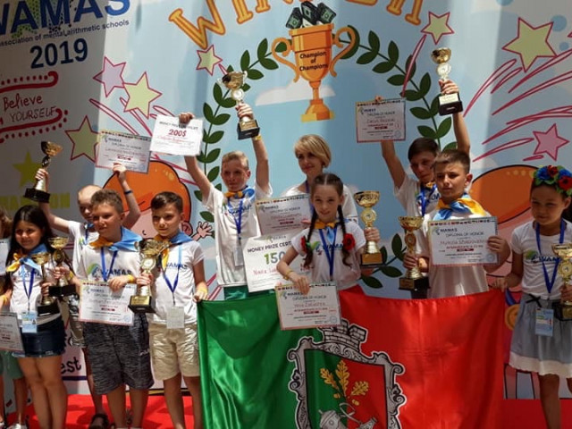 Криворізькі діти привезли дев‘ять нагород із Міжнародних змагань із ментальної арифметики