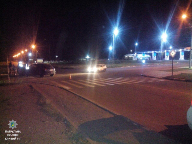 На рассвете в Кривом Роге случилось ДТП - водители пытались скрыться с места аварии