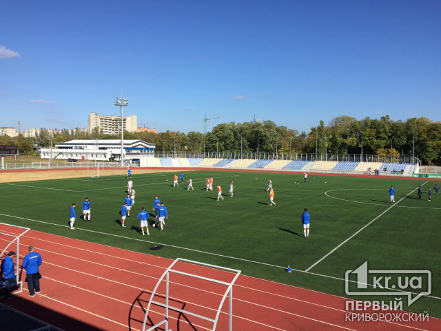 Криворожские футболисты команды «Горняк» обыграли николаевских спортсменов