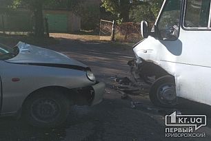 Стало известно о состоянии криворожан, пострадавших в ДТП с маршруткой и легковушкой