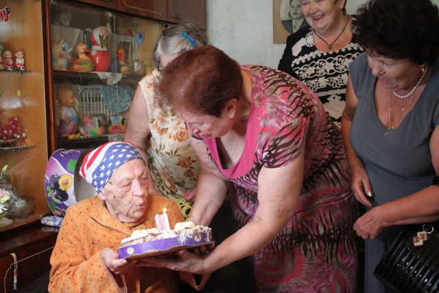 Криворожанка отпраздновала 100-летний юбилей