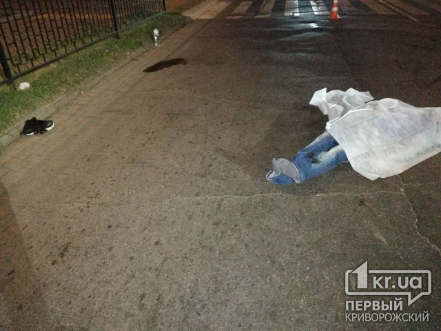 18+ В Кривом Роге на «тысячке» снова в ДТП погиб пешеход