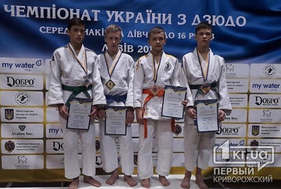 Криворожанин завоевал бронзу на чемпионате Украины по дзюдо