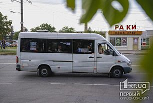 Выяснять детали ЧП с маршруткой, во время которого пассажир ударился головой, в Кривом Роге будут патрульные