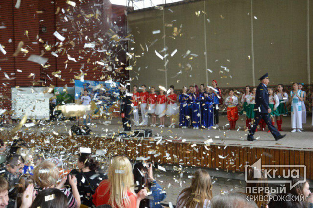 Криворожские «Ангелы» заняли призовое место на областном фестивале дружин юных пожарных