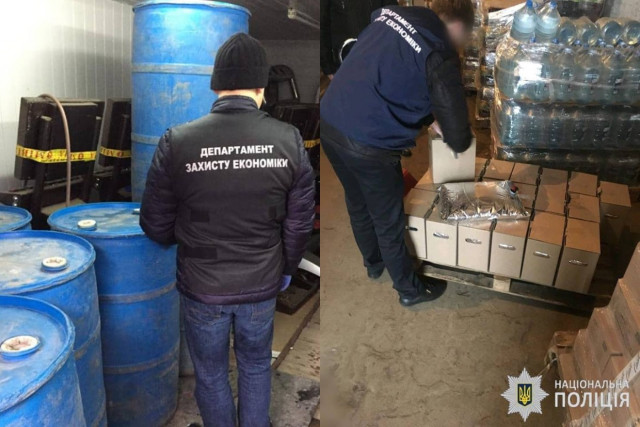 Правоохранители прекратили деятельность подпольного цеха по изготовлению алкоголя в Днепропетровской области